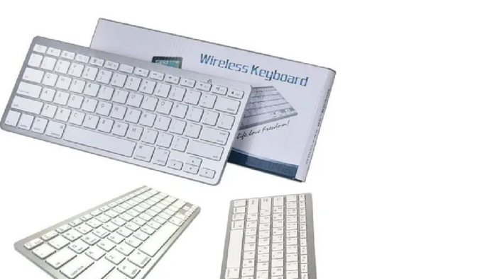 TECLADO BLUETOOTH 3.0 BLANCO BK3001