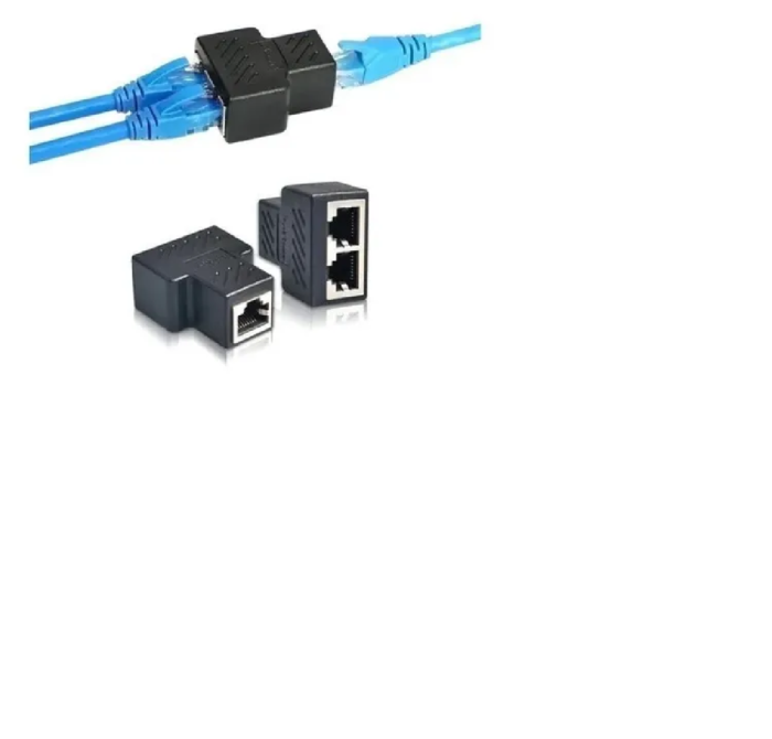 CONECTOR DIVISOR RJ45 1 A 2 - Imagen 2