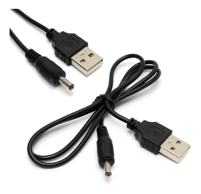 CABLE USB ALIMENTACION DC A PIN 3.5 X 1.35