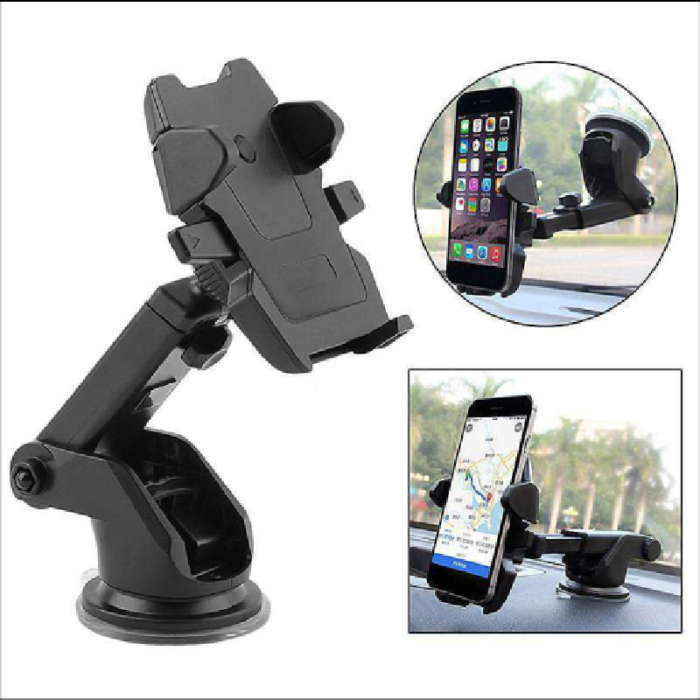 SOPORTE HOLDER PARA CELULAR AL AUTO LONG NECK ONE-TOUCH