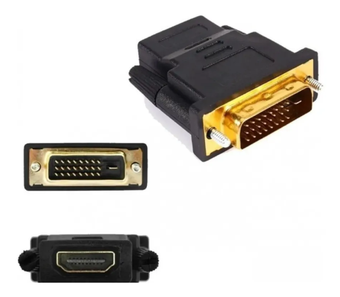 ADAPTADOR DVI-D 24+1 MACHO A HDMI HEMBRA